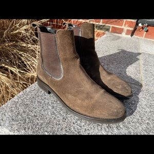 Thursday boot company suede leather boots brown 7.5
